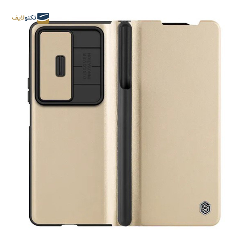 قاب گوشی سامسونگ Galaxy Z Fold 5 نیلکین مدل Qin Pro Leather - Nilkin Qin Pro Leather Cover For sumsung Galaxy Z Fold 5