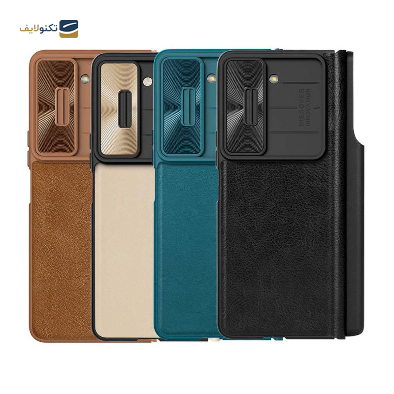 قاب گوشی سامسونگ Galaxy Z Fold 5 نیلکین مدل Qin Pro Leather - Nilkin Qin Pro Leather Cover For sumsung Galaxy Z Fold 5