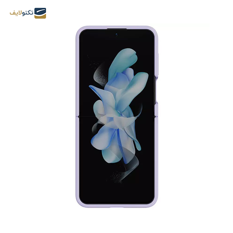 کاور گوشی سامسونگ Galaxy Z Flip5 نیلکین مدل Flex Flip Finger Strap Liquid Silicone - Nillkin Flex Flip Finger Strap Liquid Silicone Case Cover for Samsung Galaxy Galaxy Z Flip5