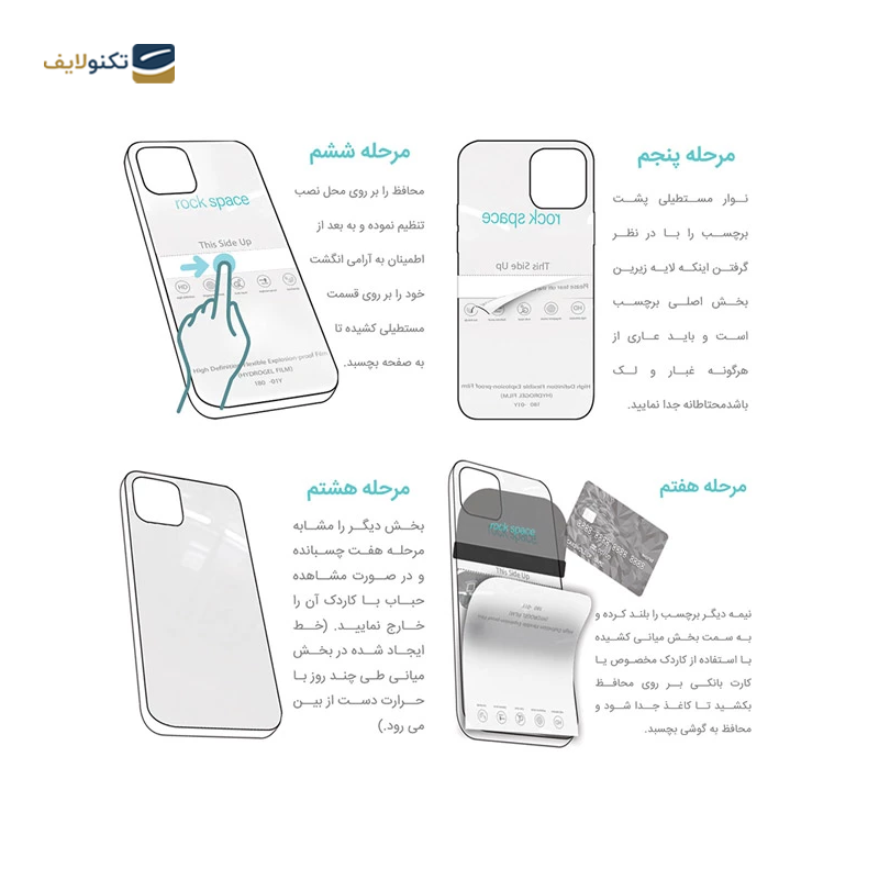 گلس گوشی هوآوی Mate X5 راک اسپیس مات مدل BLU - Rock Space BLU Blue Light Matte Screen Protector for Huawei Mate X5