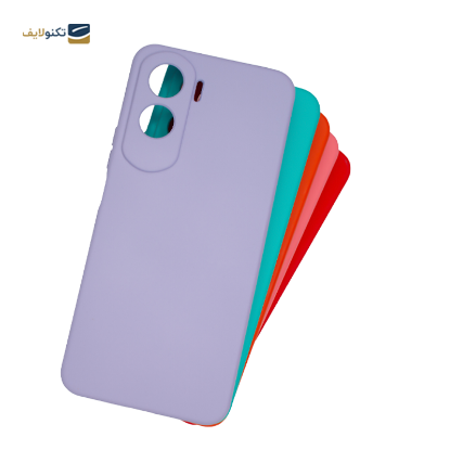 کاور گوشی آنر 90Lite مدل محافظ لنزدار سیلیکونی - Silicone lens protector Cover For Honor 90 Lite