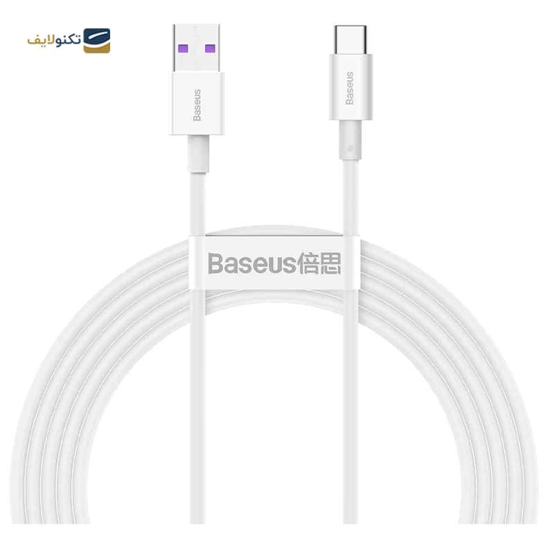 کابل تایپ سی باسئوس مدل Superior Series CATYS-A طول 2 متر - Baseus Superior Series CATYS-A USB-C to USB-C Cable 2m