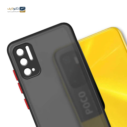 کاور پشت مات محافظ لنزدار مناسب برای گوشی موبایل شیائومی Poco M3 Pro - Cover For Xiaomi Poco M3 Pro