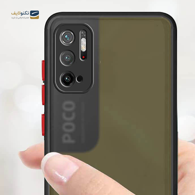 کاور پشت مات محافظ لنزدار مناسب برای گوشی موبایل شیائومی Poco M3 Pro - Cover For Xiaomi Poco M3 Pro