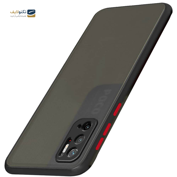 کاور پشت مات محافظ لنزدار مناسب برای گوشی موبایل شیائومی Poco M3 Pro - Cover For Xiaomi Poco M3 Pro