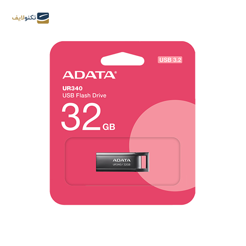 فلش مموری ای دیتا مدل UR340 ظرفیت 32 گیگابایت - ADATA UR340 Flash Memory - 32GB