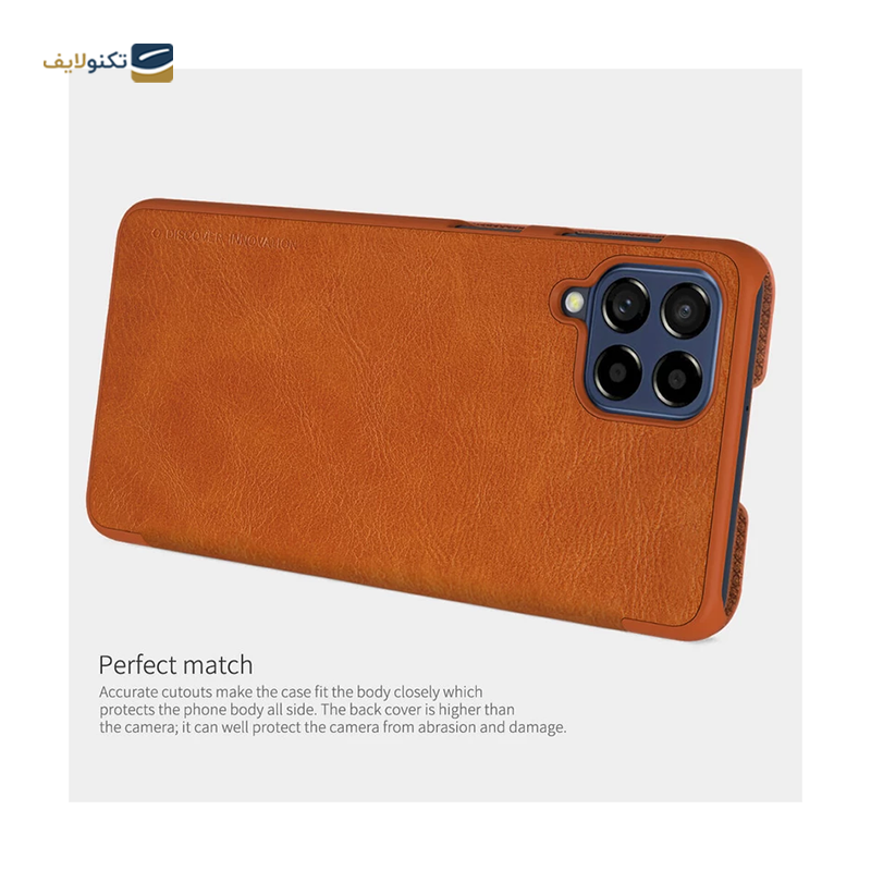 کیف کلاسوری گوشی سامسونگ Galaxy M53 نیلکین مدل Qin Pro Leather Case - Nillkin Qin Pro Leather Case for Galaxy M53
