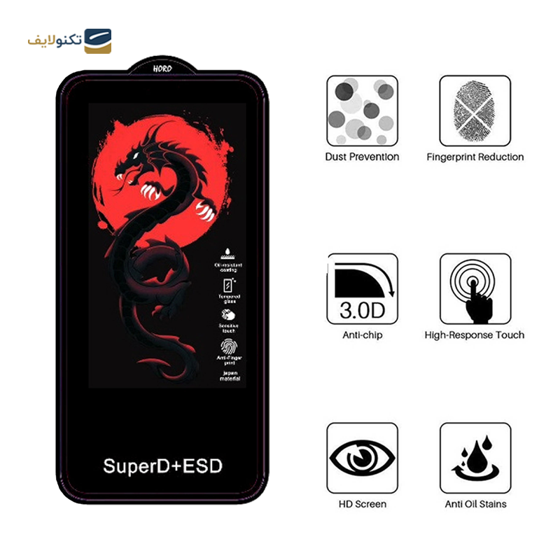 گلس گوشی شیائومی Mi 11 Lite 5G - 12 Lite اپیکوی مدل Dragon ESD - Epicoy Dragon ESD Screen Protector For Xiaomi Mi 11 Lite 5G - 12 Lite