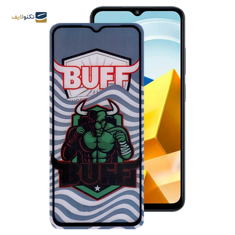 گلس گوشی پوکو M5-M4 5G بوف مدل Super Power-G 5D - Buff Poco M5-M4 5G Super Power-G 5D Screen Protector