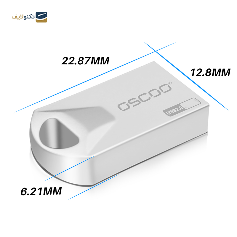 فلش مموری اوسکو مدل 052U-2 ظرفیت 16 گیگابایت - OSCOO 052U-2 Flash Memory-16GB