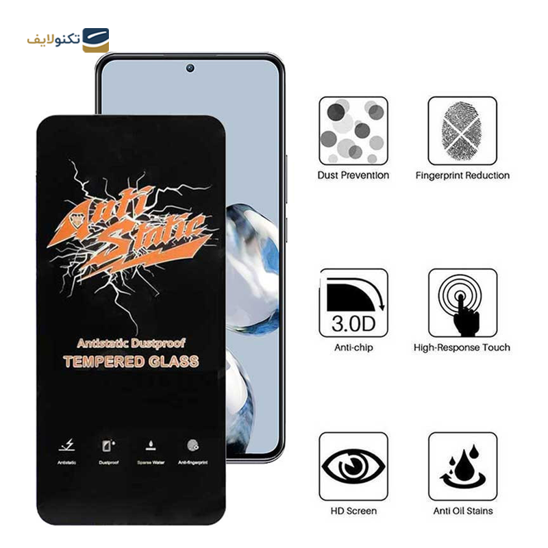گلس گوشی شیائومی 12T Pro - 11T Pro اپیکوی مدل Antistatic Dustproof - Epicoy Antistatic Dustproof Screen Protector for Xiaomi 12T Pro - 11T Pro - 12T - 11T