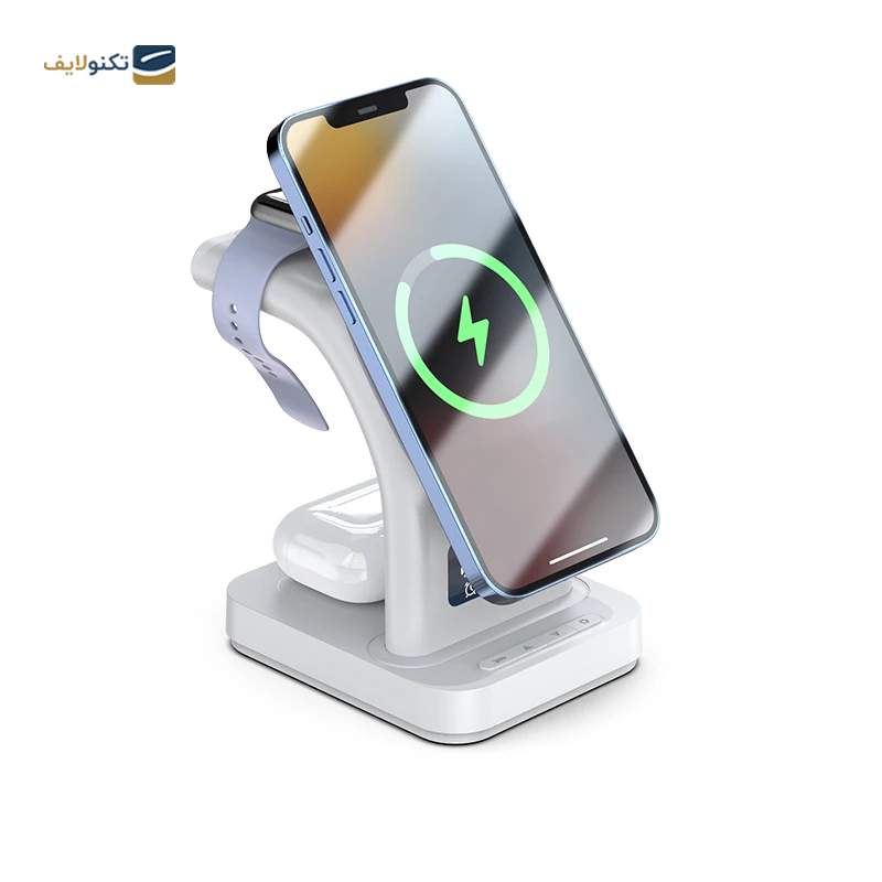 شارژر بی سیم هیسکا مدل HR-09 توان 15 وات - Hiska HR-09 15w Wireless Charger