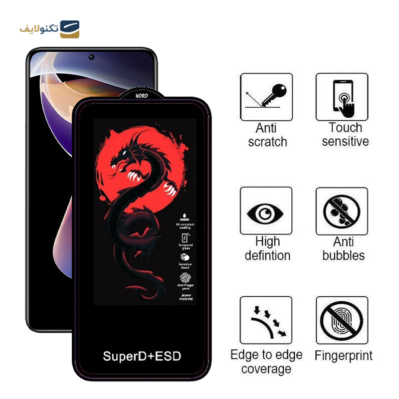 گلس گوشی شیائومی Redmi Note 11 Pro Plus - Note 10 Pro اپیکوی مدل Dragon ESD - Epicoy Dragon ESD Screen Protector For Xiaomi Redmi Note 11 Pro Plus - Note 10 Pro