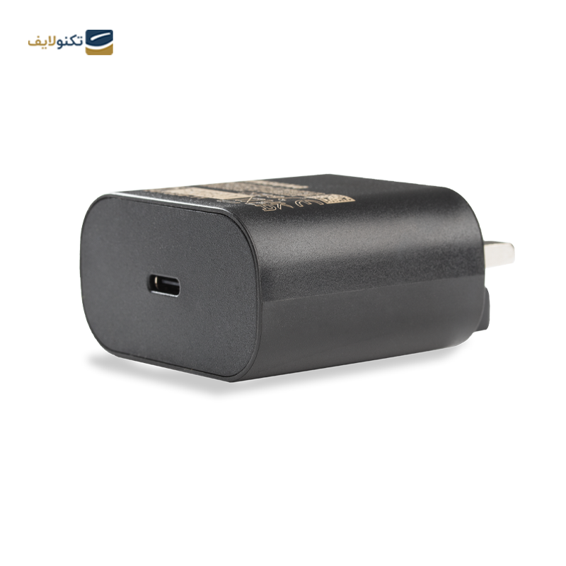 شارژر دیواری سامسونگ مدل EP-TA800 توان 25 وات به همراه تبدیل برق مرکان - Samsung EP-TA800 3 Pin Charger 25 Watt