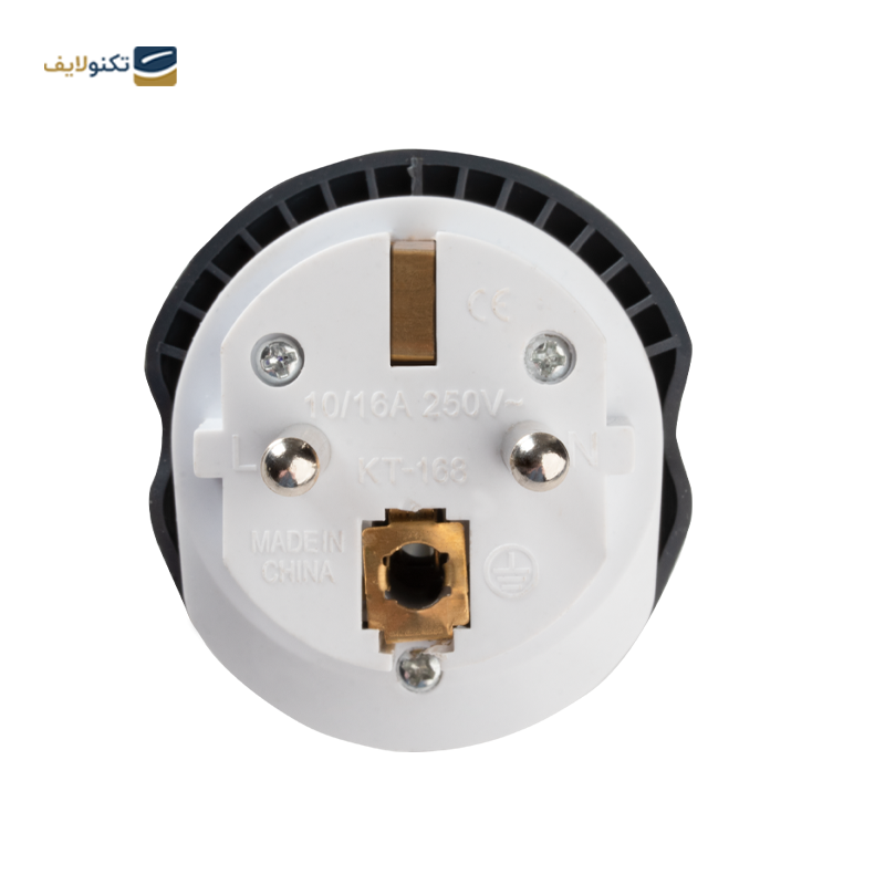 شارژر دیواری سامسونگ مدل EP-TA800 توان 25 وات به همراه تبدیل برق مرکان - Samsung EP-TA800 3 Pin Charger 25 Watt