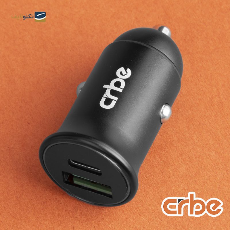 شارژر فندکی کربی مدل BE-G101 توان 100 وات - Crbe BE-G101 100W Car Charger