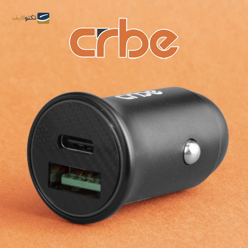 شارژر فندکی کربی مدل BE-G101 توان 100 وات - Crbe BE-G101 100W Car Charger