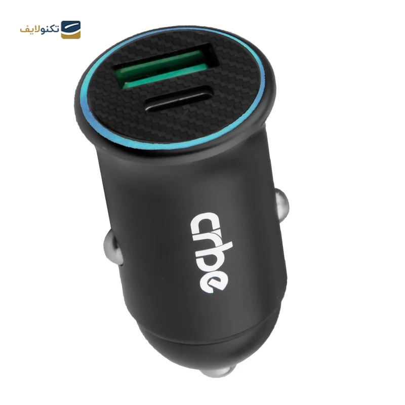 شارژر فندکی کربی مدل BE-G101 توان 100 وات - Crbe BE-G101 100W Car Charger