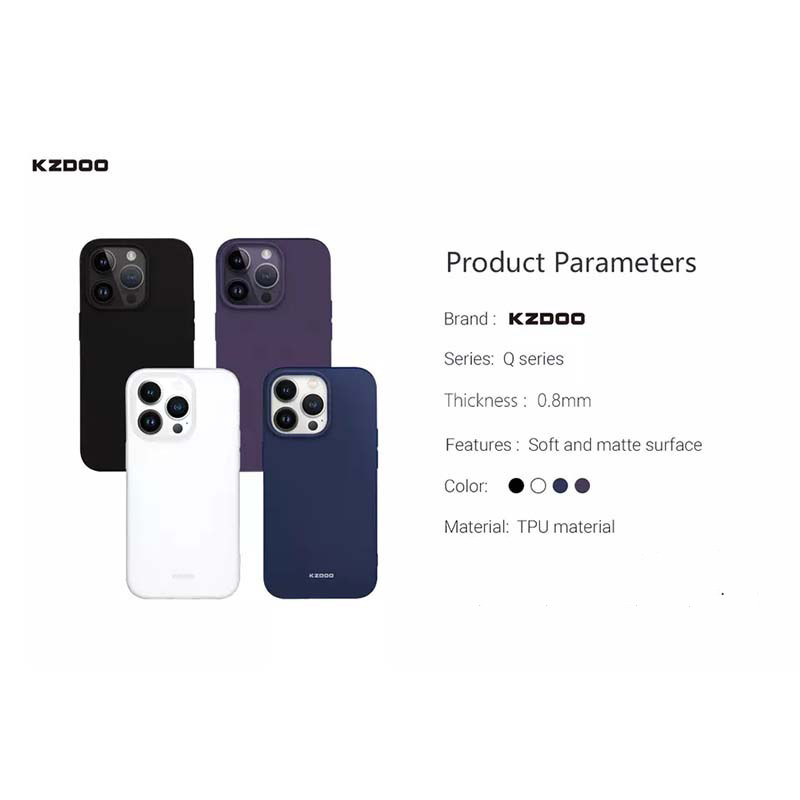 کاور گوشی اپل iPhone 13 / 14 کی -زد دوو مدل Q-Series - KZDOO Q-Series Cover for iPhone 13 / 14