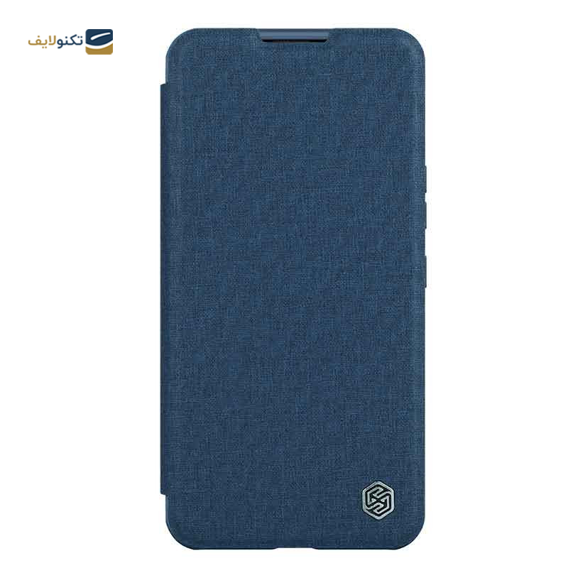 کیف کلاسوری گوشی اپل iPhone 14 Pro - 13 Pro نیلکین مدل Qin Pro Plain Cloth - Nillkin Qin Pro Plain Cloth Cover for iPhone 14 Pro - 13 Pro