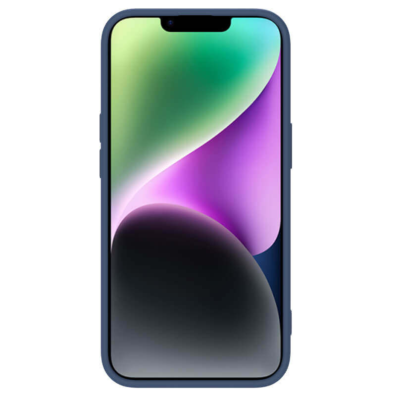 کاور گوشی اپل iPhone 14 نیلکین مدل CamShield Silky Silicone - Nillkin Camshield Silky Silicone Cover for iPhone 14