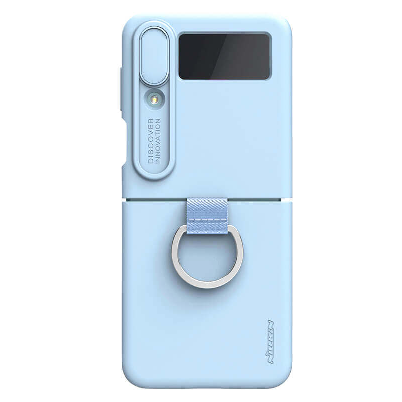 کاور گوشی سامسونگ گلکسی Z FLIP 4 نیلکین مدل Camshield Silky Silicone - Nillkin Camshield Silky Silicone Cover for Galaxy Z FLIP 4