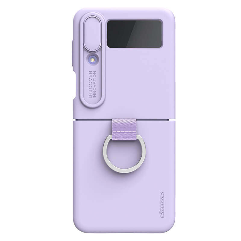 کاور گوشی سامسونگ گلکسی Z FLIP 4 نیلکین مدل Camshield Silky Silicone - Nillkin Camshield Silky Silicone Cover for Galaxy Z FLIP 4