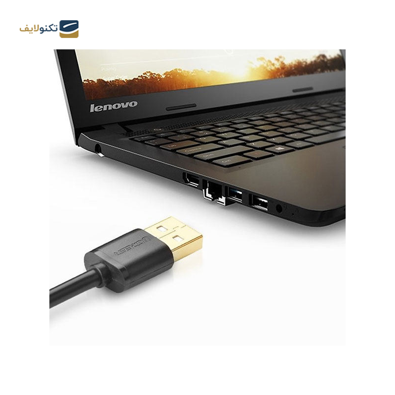 کابل تبدیل USB نری به مادگی یوگرین US103 مدل 10317 طول 3 متر - UGREEN US103 10317 USB2.0 Cable 3m