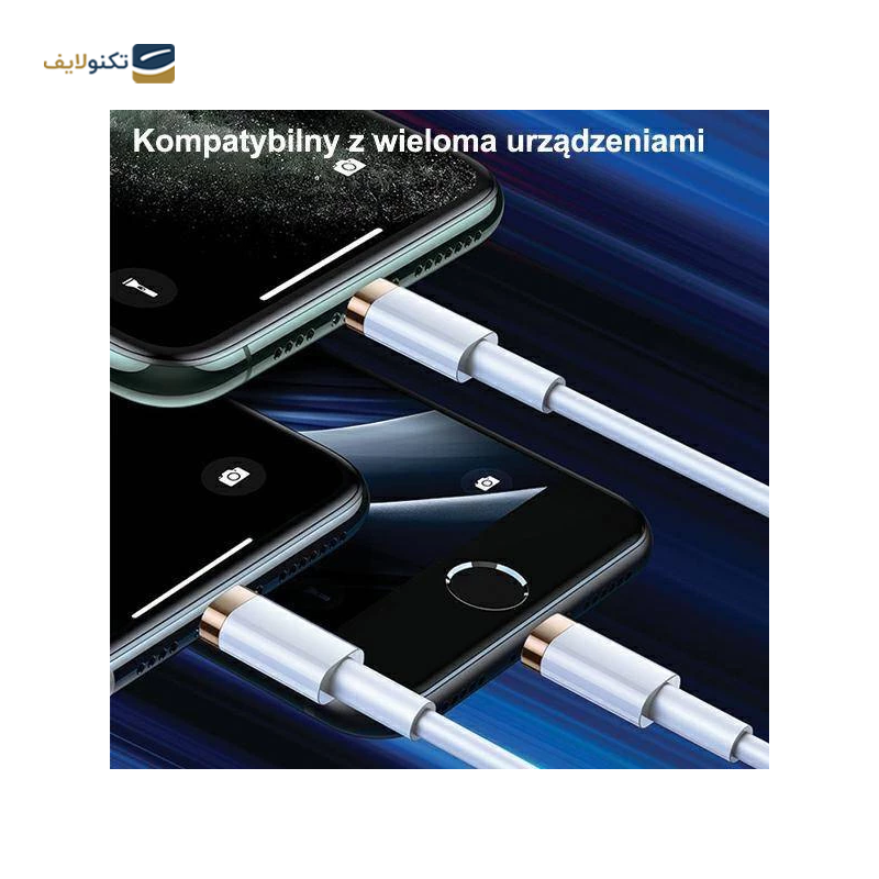 کابل تایپ سی به لایتنینگ یوسمز مدل US-SJ484 U63 طول 1.2 متر - Usams US-SJ484 U63 USB-C to Lightning Cable 1.2m