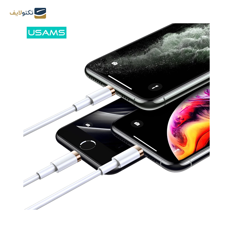 کابل تایپ سی به لایتنینگ یوسمز مدل US-SJ484 U63 طول 1.2 متر - Usams US-SJ484 U63 USB-C to Lightning Cable 1.2m