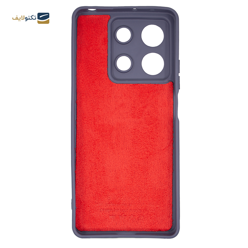 کاور گوشی شیائومی Redmi Note 13 5G مدل سیلیکونی محافظ لنزدار - Silicone Cover For Xiaomi Redmi Note 13 5G