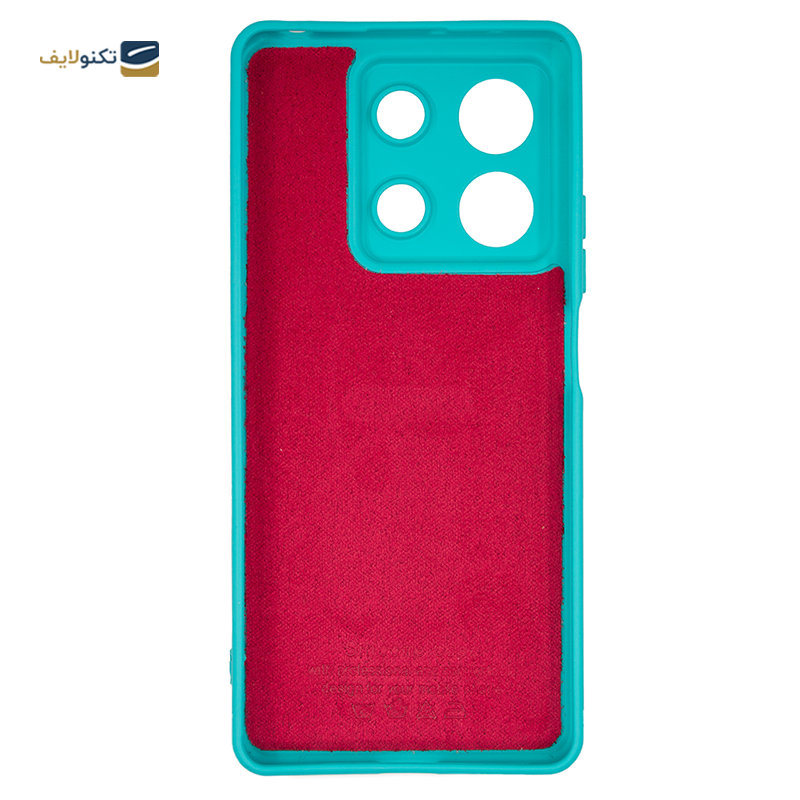 کاور گوشی شیائومی Redmi Note 13 5G مدل سیلیکونی محافظ لنزدار - Silicone Cover For Xiaomi Redmi Note 13 5G