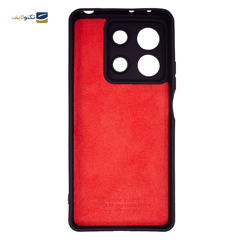 کاور گوشی شیائومی Redmi Note 13 5G مدل سیلیکونی محافظ لنزدار - Silicone Cover For Xiaomi Redmi Note 13 5G