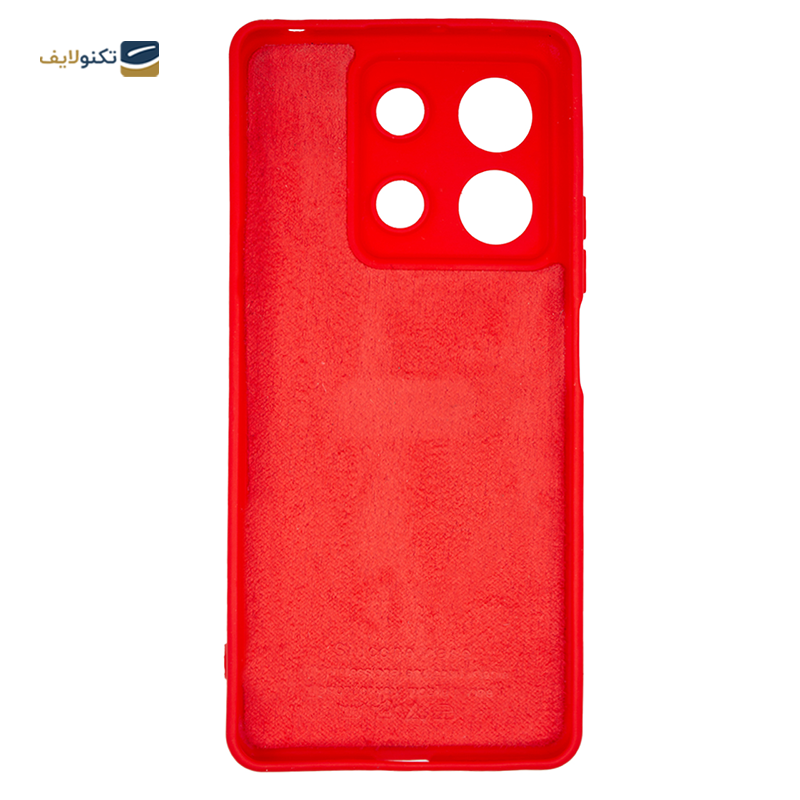 کاور گوشی شیائومی Redmi Note 13 5G مدل سیلیکونی محافظ لنزدار - Silicone Cover For Xiaomi Redmi Note 13 5G