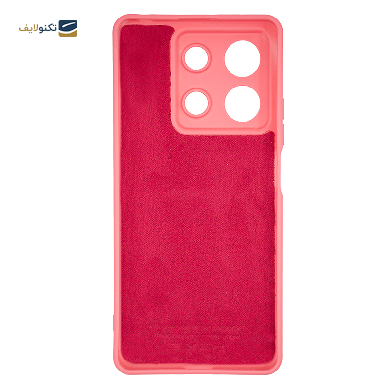 کاور گوشی شیائومی Redmi Note 13 5G مدل سیلیکونی محافظ لنزدار - Silicone Cover For Xiaomi Redmi Note 13 5G