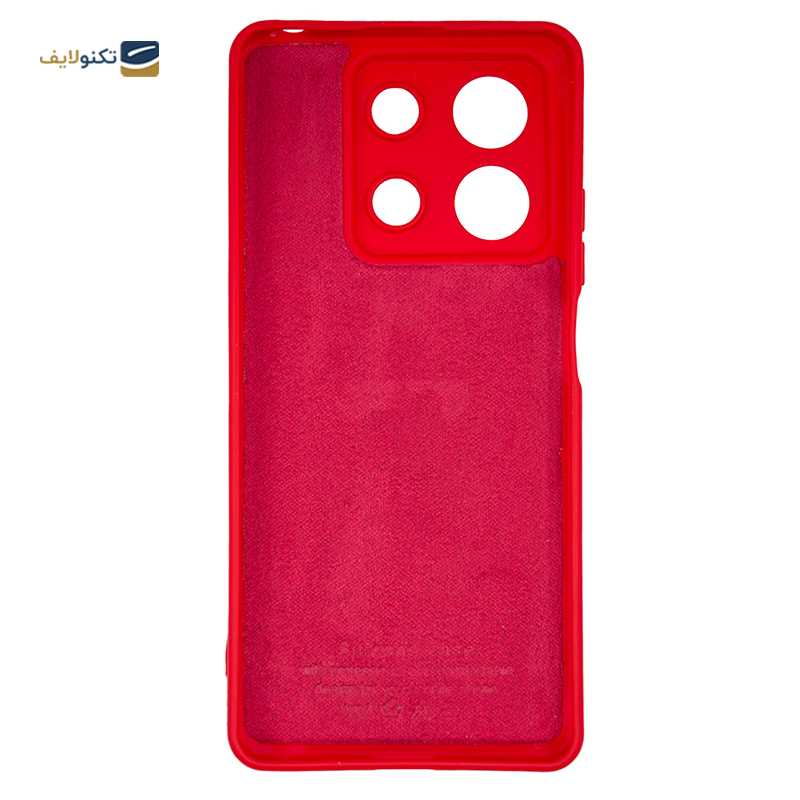 کاور گوشی شیائومی Redmi Note 13 5G مدل سیلیکونی محافظ لنزدار - Silicone Cover For Xiaomi Redmi Note 13 5G