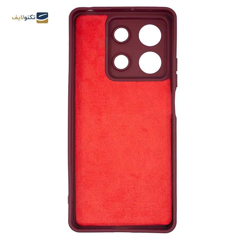 کاور گوشی شیائومی Redmi Note 13 5G مدل سیلیکونی محافظ لنزدار - Silicone Cover For Xiaomi Redmi Note 13 5G