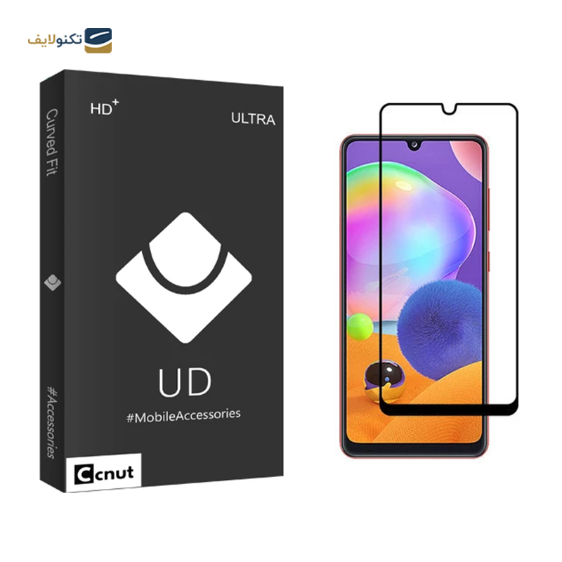 گلس گوشی سامسونگ Galaxy A31 کوکونات مدل UD Black - Ccnut UD Black Screen Protector for Samsung Galaxy A31