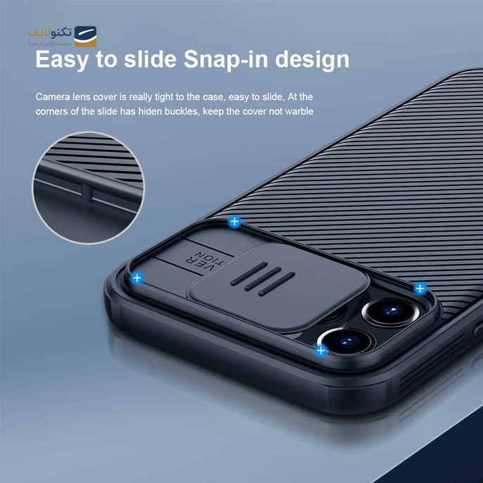  کاور Nillkin مدل CamShield Pro مناسب برای گوشی موبایل اپل iPhone 12 Pro Max -  کاور Nillkin مدل CamShield Pro مناسب برای گوشی موبایل اپل iPhone 12 Pro Max