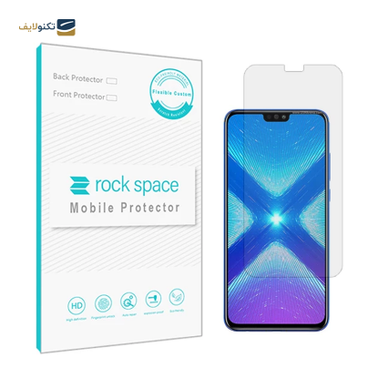 گلس گوشی آنر 8X راک اسپیس مدل Hydrogel HGL - Rock Space Hydrogel HGL Screen Protector for HONOR 8X
