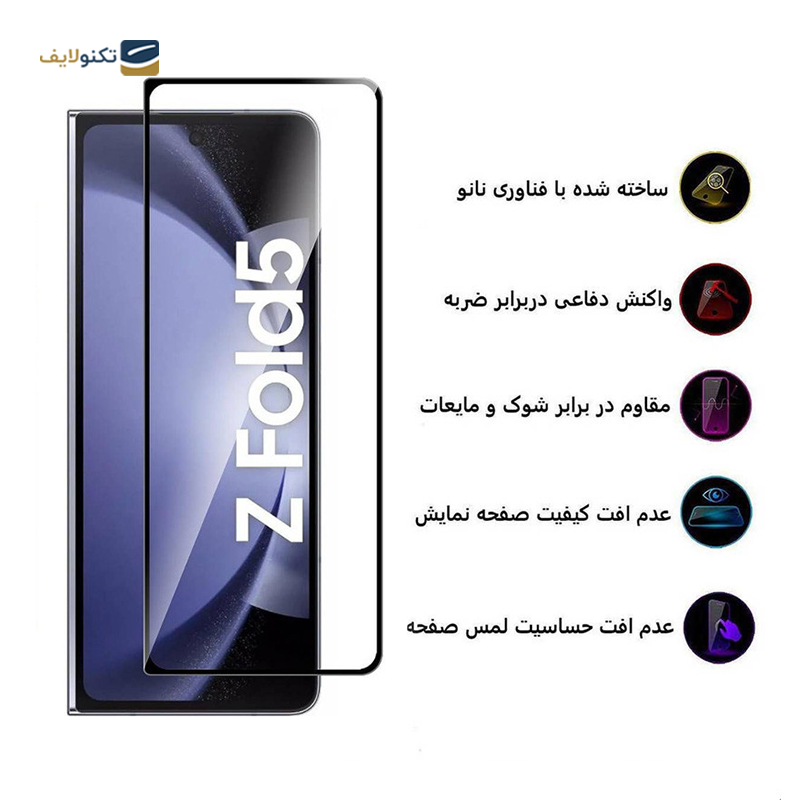 گلس گوشی سامسونگ Galaxy Z Fold 5 اپیکوی مدلSuper Power - Epicoy Samsung Galaxy Z Fold 5 Super Power Screen Protector