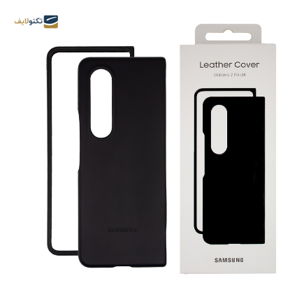 کاور گوشی سامسونگ Galaxy Z Fold 4 مدل Leather Cover - Leather Cover For Samsung Galaxy Z Fold 4