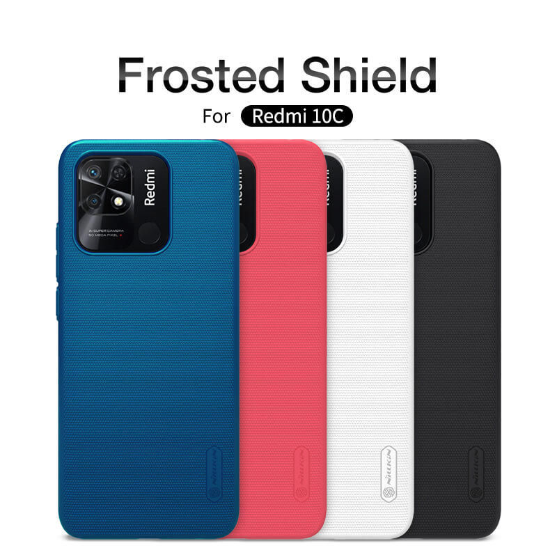 کاور گوشی شیائومی Redmi 10C نیلکین مدل Super Frosted Shield - Nillkin Super Frosted Shield Cover for Redmi 10C