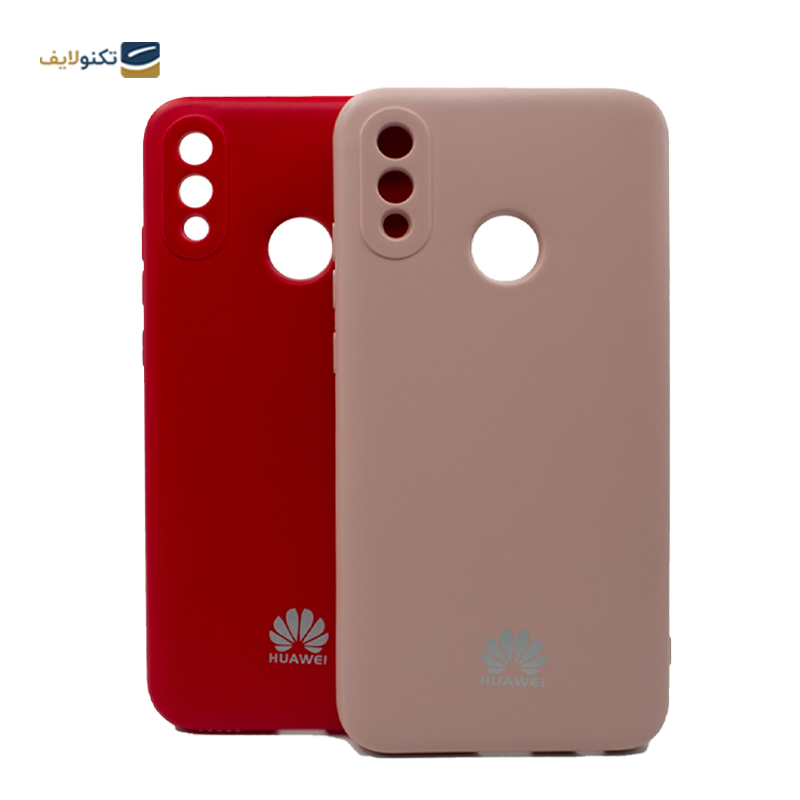 کاور گوشی هوآوی P30 Lite مدل محافظ لنزدار سیلیکونی - Silicone lens protector Cover For Huawei P30 lite