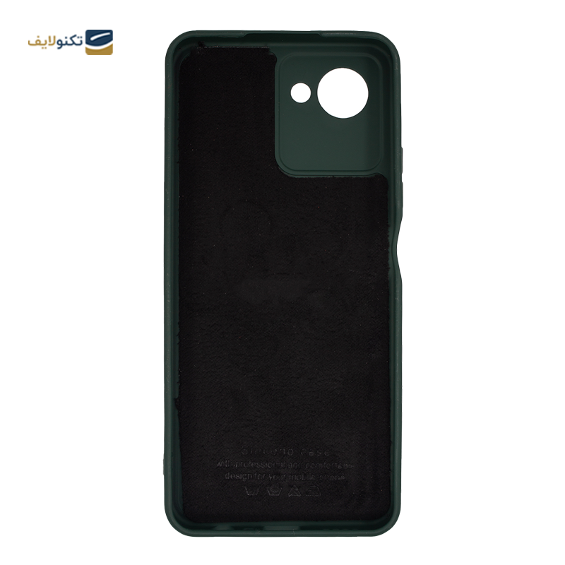 کاور گوشی ریلمی C30S مدل محافظ لنزدار سیلیکونی - Silicone lens protector Cover For Realme C30S