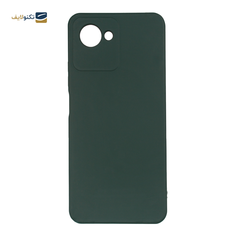 کاور گوشی ریلمی C30S مدل محافظ لنزدار سیلیکونی - Silicone lens protector Cover For Realme C30S