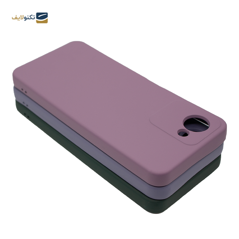 کاور گوشی ریلمی C30S مدل محافظ لنزدار سیلیکونی - Silicone lens protector Cover For Realme C30S