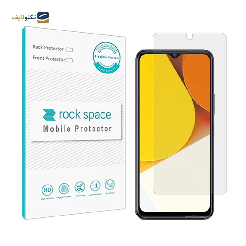 گلس گوشی ویوو Y35 راک اسپیس مدل Hydrogel HGL - Rock Space Hydrogel HGL Screen Protector for Vivo Y35