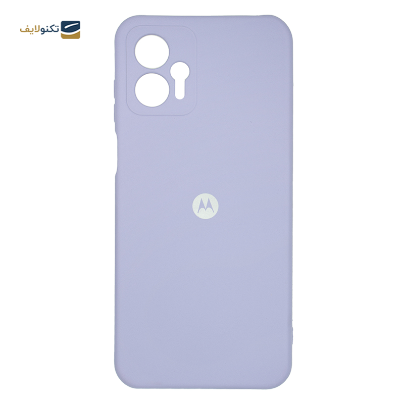 کاور گوشی موتورولا Moto G13 مدل محافظ لنزدار سیلیکونی - Silicone lens protector Cover For Motorola Moto G13