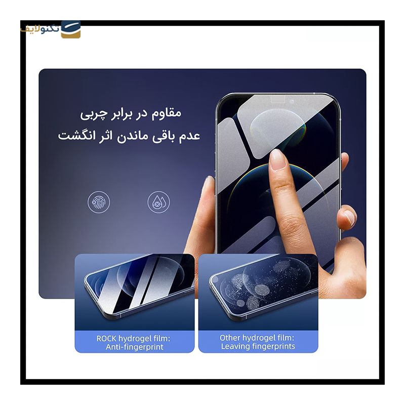 گلس گوشی ویوو Y33t راک اسپیس مدل BLU - Rock Space BLU Screen Protector for Vivo Y33t